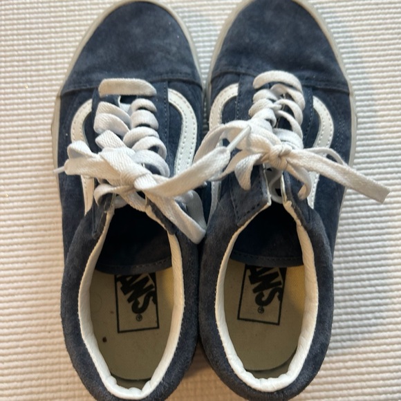 Vans Women’s Suede SK8 Sneakers | Navy Blue | Size 6.5 - Picture 4 of 7